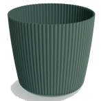 DMI350-2411U Кашпо Milly Round d34,2 h30см 21,5л зеленый (pine green)